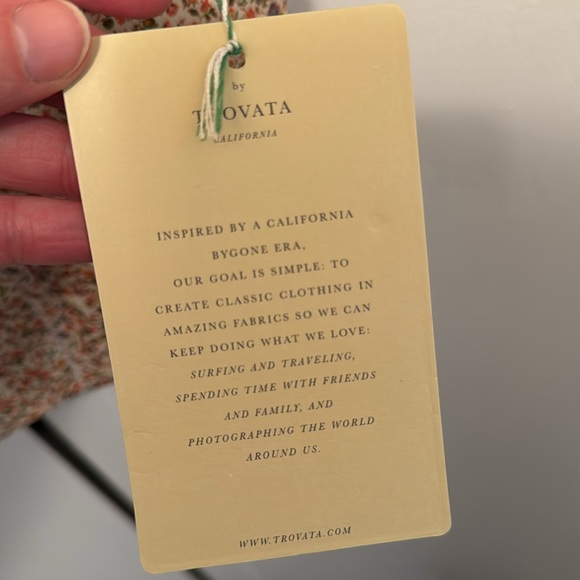 NWT Trovata Gemma Blouse - Picture 8 of 8